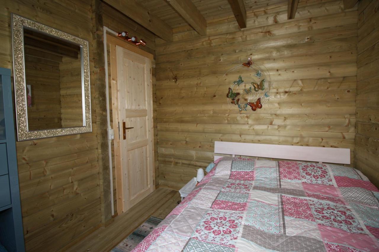 Villa Emilia - Gemuetliches Kinderfreundliches Blockhaus Mit Umzaeuntem Garten Sint Annaland Eksteriør billede